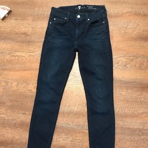 7 For All Mankind Skinny Jeans Size 27